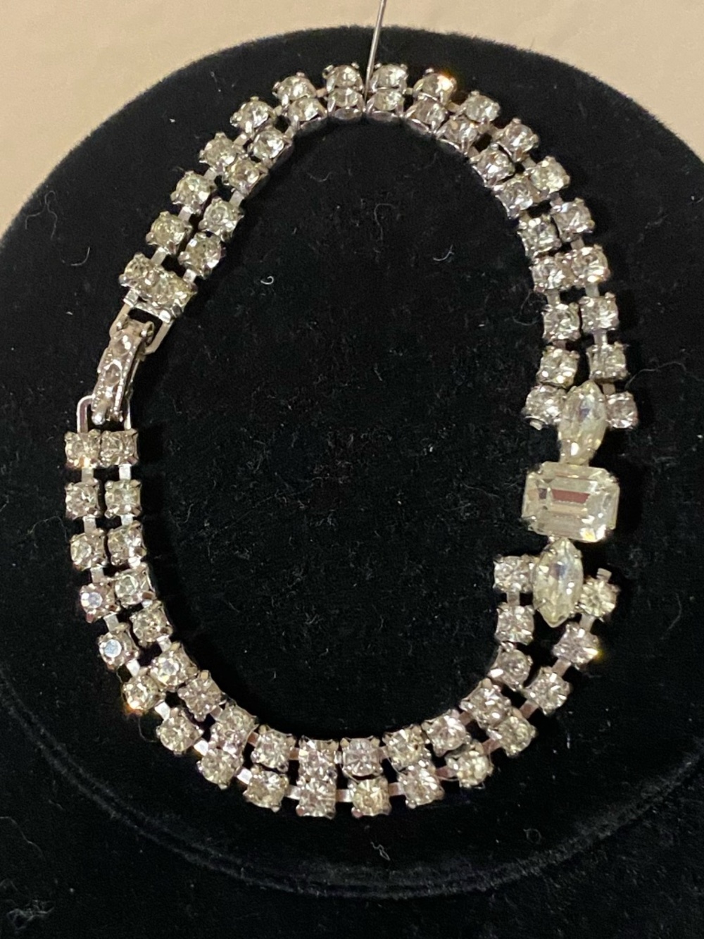 rhinestone bracelet
